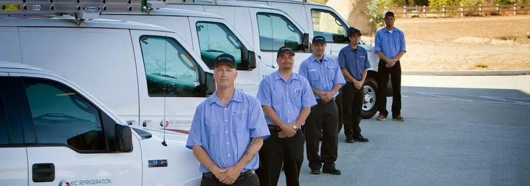 KIC Refrigeration crew ready for Mini Split Repair jobs across La Habra Heights