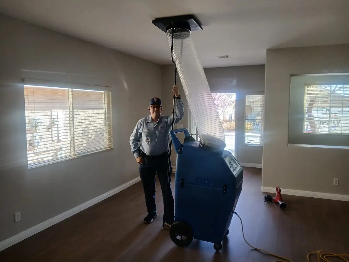 Professional Emergency HVAC Repair work inside a La Habra Heights home